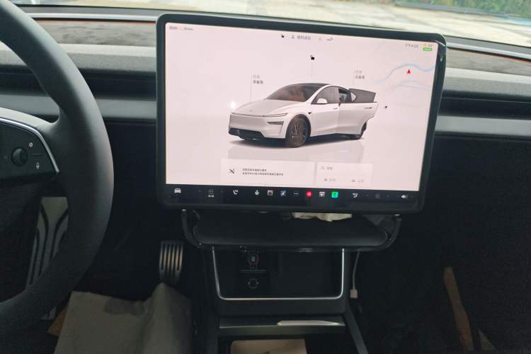 Used Tesla Model Y 2026 Model Long-Range Rear-Wheel-Drive Version Audio And AC Panel