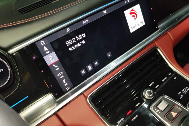 Used Porsche Panamera 2019 Panamera 2.9T Audio And AC Panel