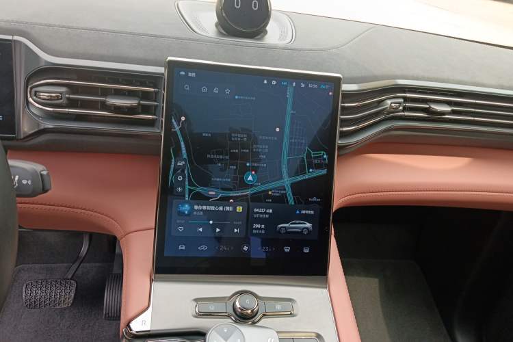 Used Nio EC6 2020 430 km Sport Version Audio And AC Panel