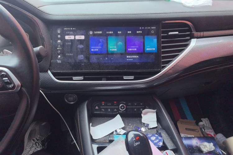 Used Haval F7 2021 1.5T Two-Wheel Drive i-Type Audio And AC Panel