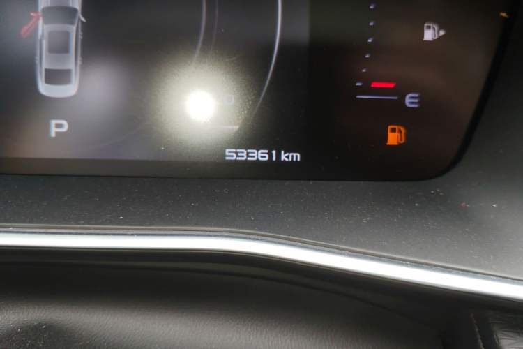 Used Geely Auto Preface 2021 2.0TD Luxury Version Odometer Close Up