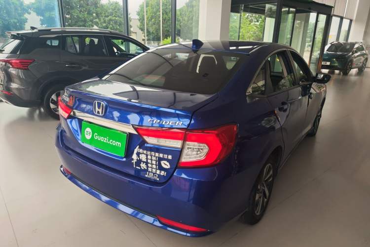 Used Honda Crider 2019 180 Turbo CVT Luxury Edition China VI Emission Standard Rear Right 45 Deg