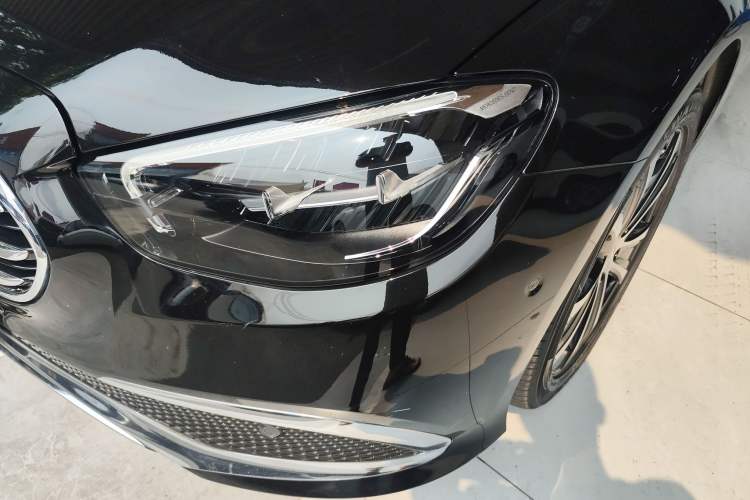 Used Mercedes-Benz E-Class New Energy 2022 Second Facelift E 350 e L Plug-in Hybrid Sedan Left Front Headlight