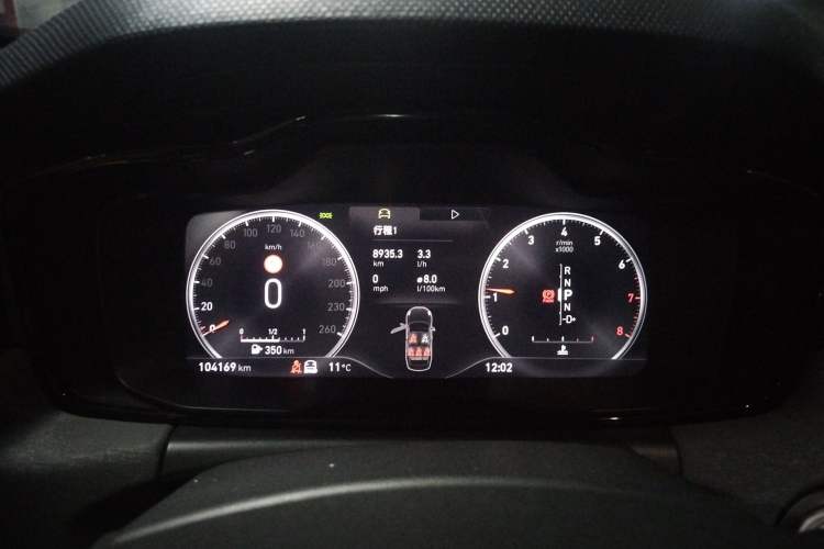 Used Lynk & Co 03 2018 1.5TD DCT JingPro Edition China V Standard Instrument Cluster