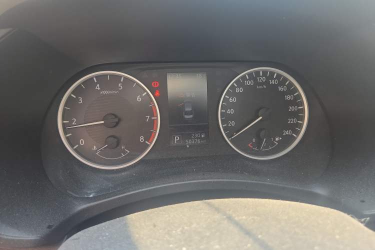 Used Nissan Sylphy 2021 1.6L XL CVT Enjoyment Edition Odometer Close Up