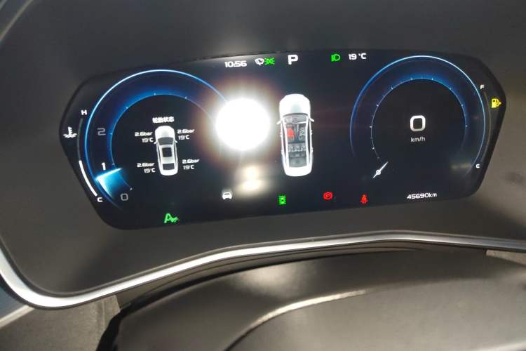 Used Geely Auto Preface 2023 2.0TD "Only This Verdant Green" Edition Instrument Cluster