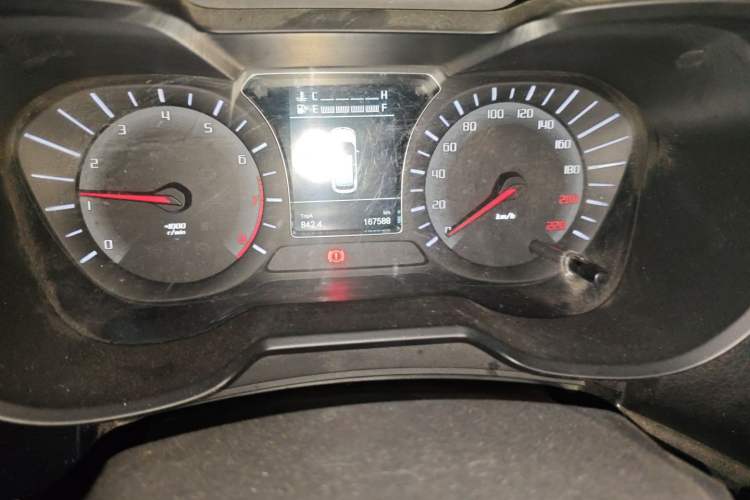 Used GAC Trumpchi GS4 2017 235T Manual Two-Wheel Drive Luxury Edition Odometer Close Up