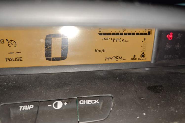 Used Citroen C-Quatre 2011 Sedan 1.6L Manual Champion Edition Odometer Close Up
