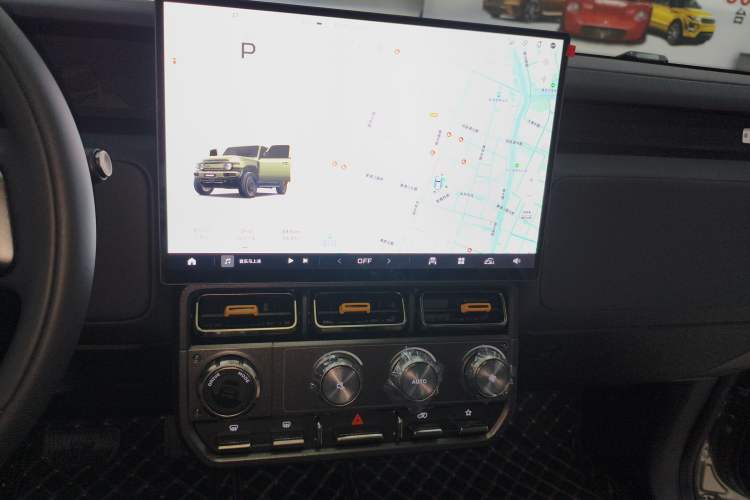 Used iCAR V23 2025 401 Two-Wheel Drive Advanced Edition Audio And AC Panel