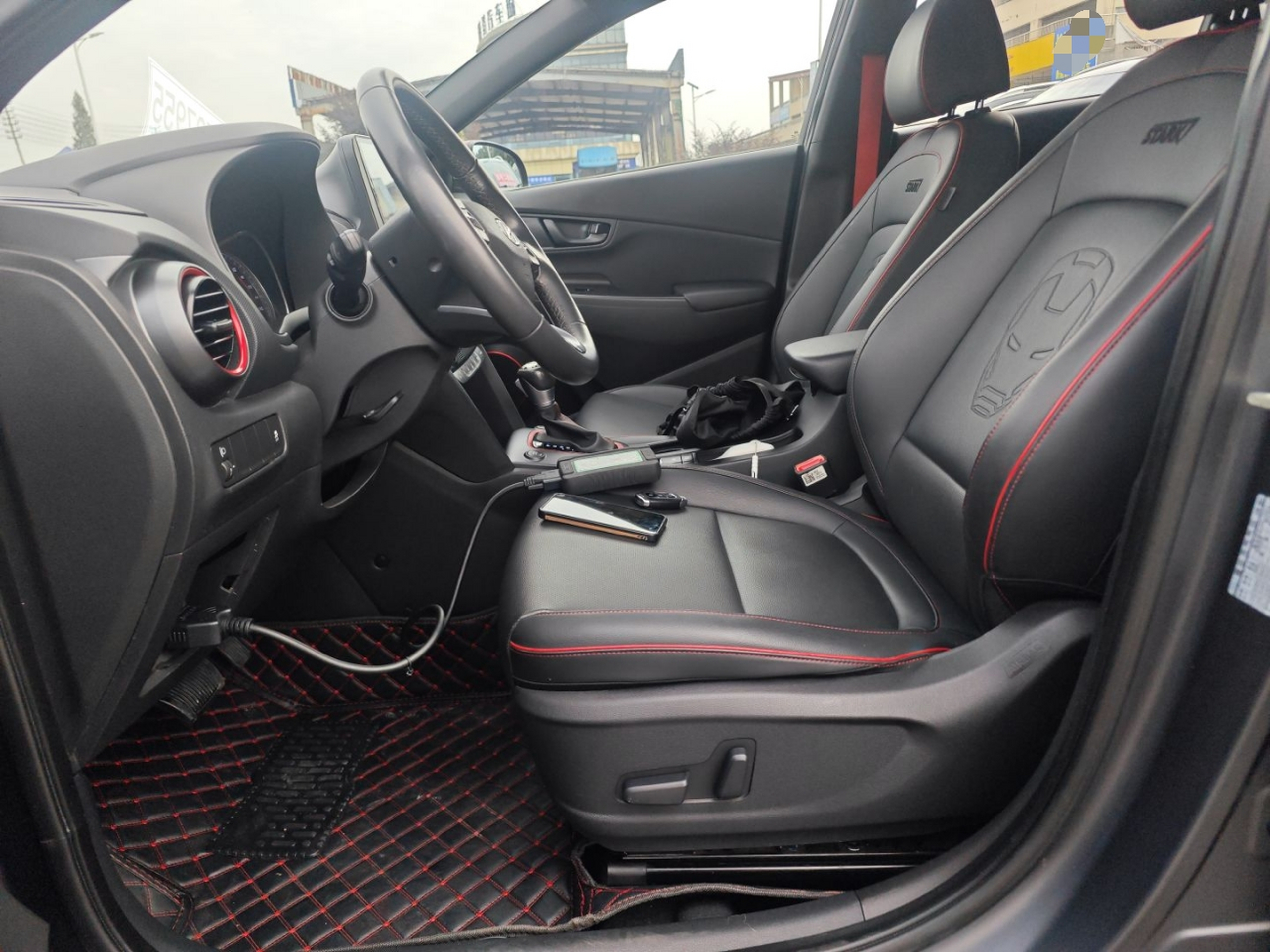 Avant de la voiture