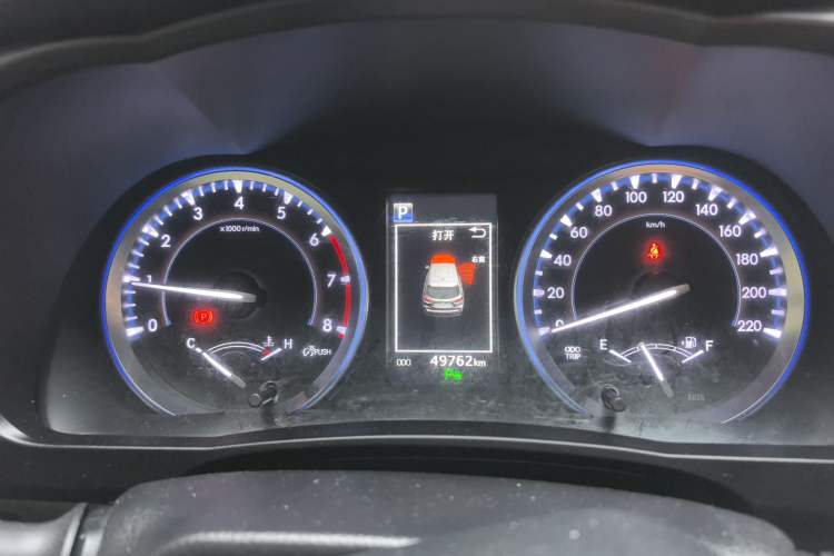 Used Toyota Highlander 2021 2.0T Four-Wheel Drive Knight Edition 7 Seats Instrument Cluster