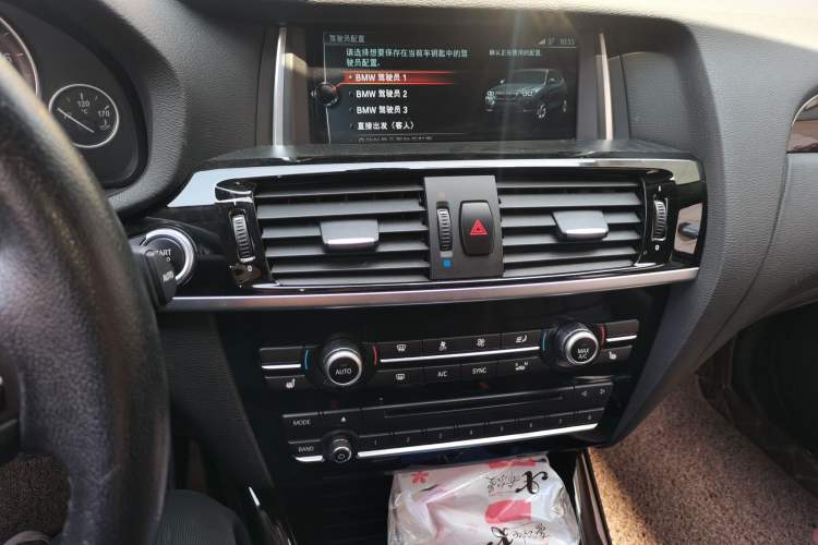 Used BMW X3 2014 xDrive20i X Design Package Audio And AC Panel