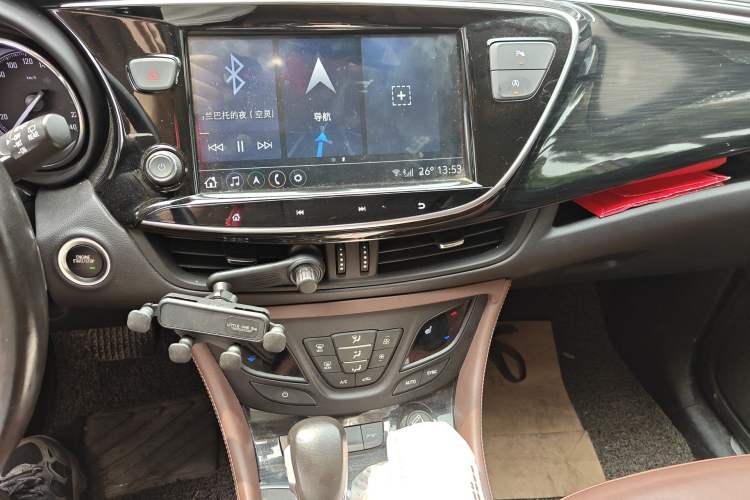 Used Buick Envision 2020 28T Four-Wheel Drive Elite Version Audio And AC Panel