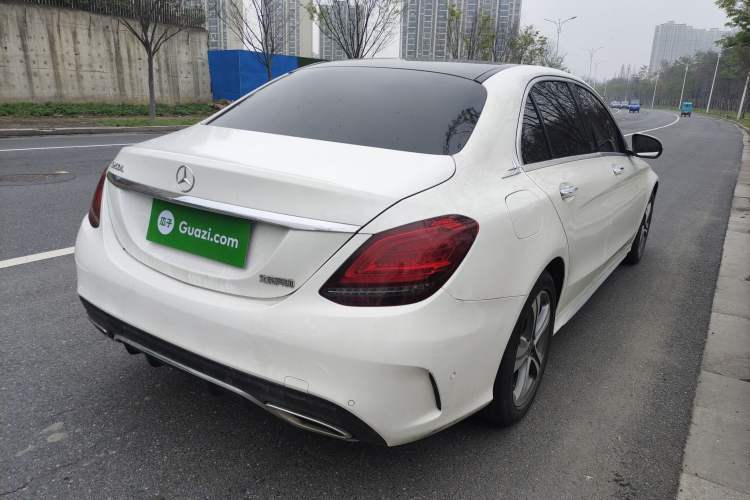 Used Mercedes-Benz C-Class 2019 C 260 L Sport Edition Rear Right 45 Deg