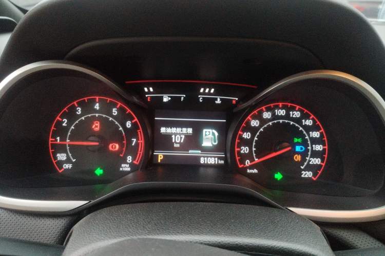 Used Chevrolet Monza 2019 RS 330T Automatic Comfort Edition China VI Standard Instrument Cluster