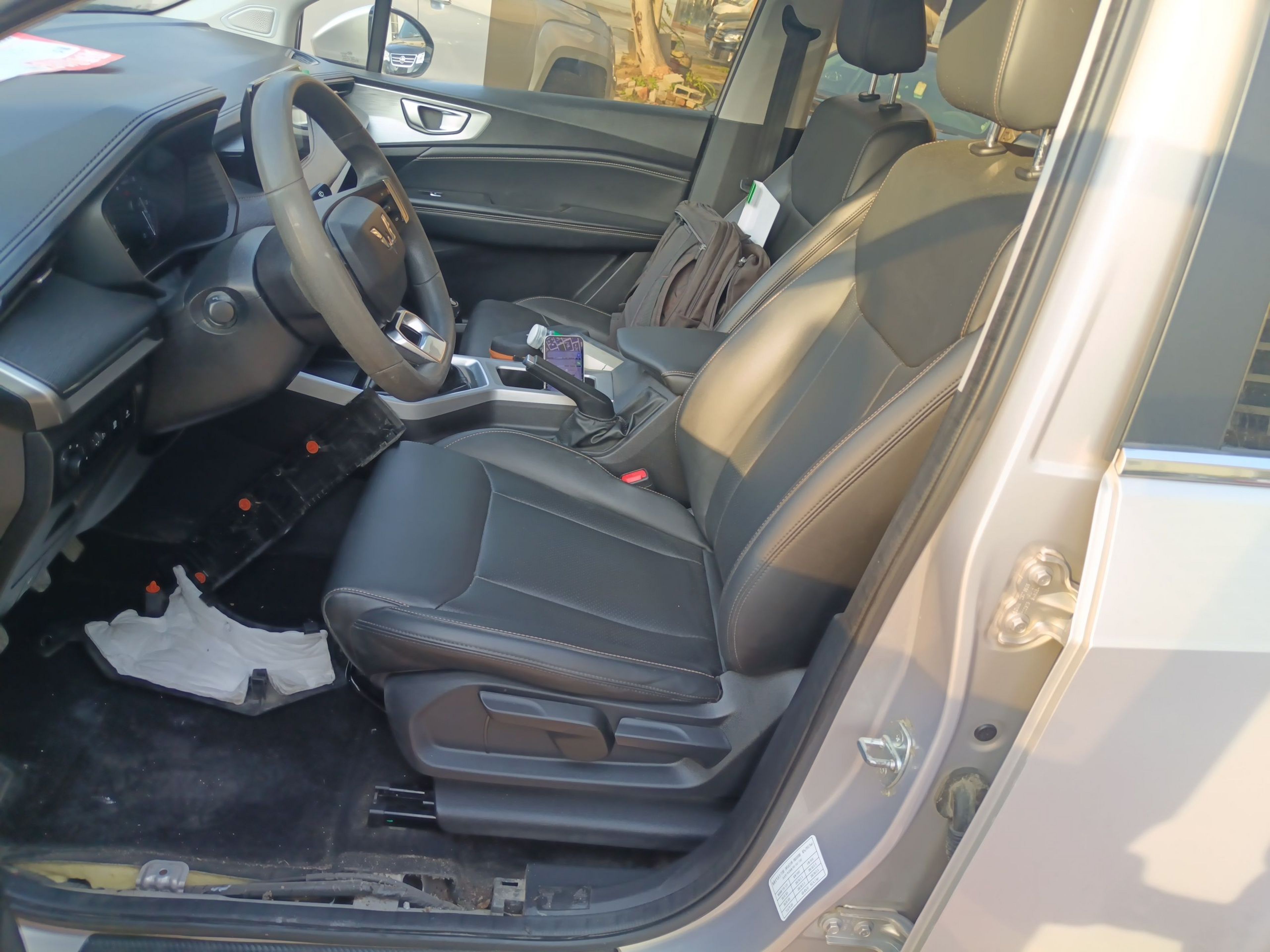 Interior delantero