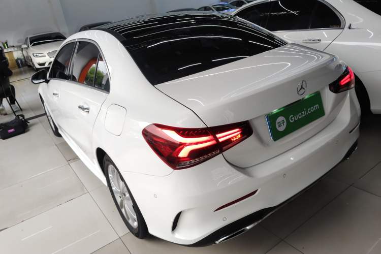 Used Mercedes-Benz A-Class 2021 A 200 L Sport Sedan Dynamic Model Rear Left 45 Deg