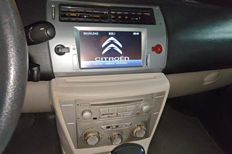 Used Citroen C-Quatre 2011 Sedan 1.6L Automatic Comfort Model Audio And AC Panel