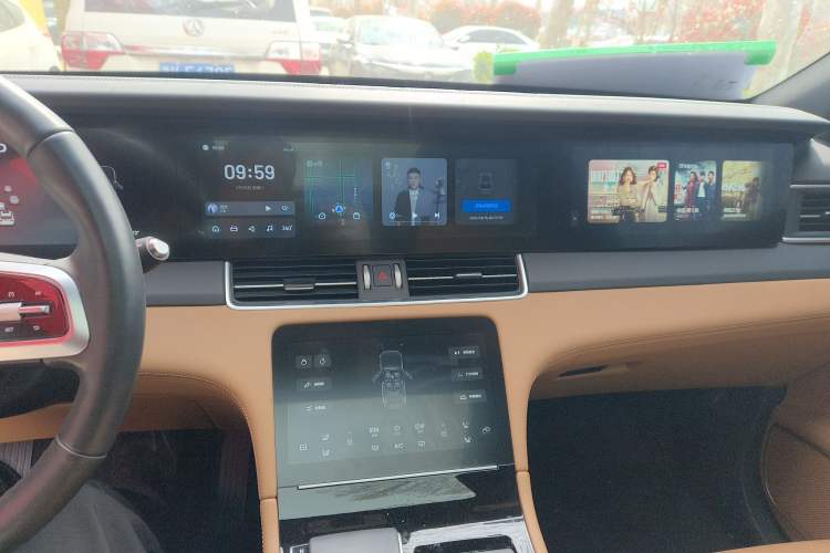 Used Li Auto ONE 2021 Extended-Range 6-Seater Version Audio And AC Panel