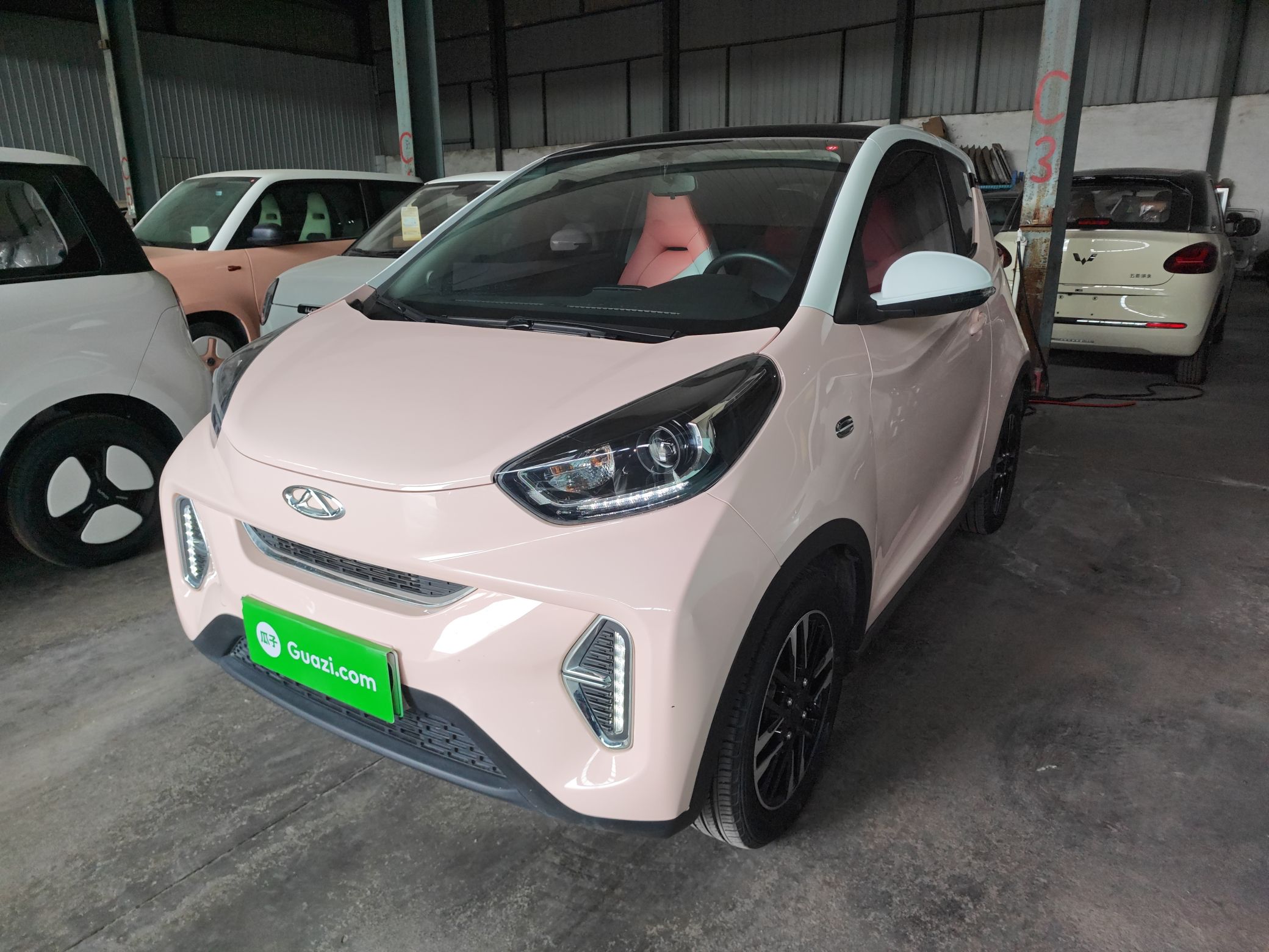 Parte inferior delantera