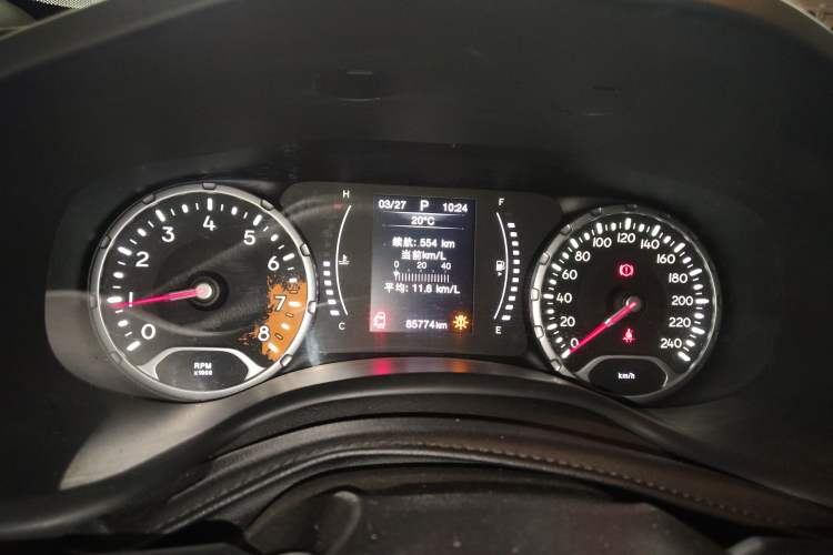 Used Jeep Renegade 2019 220T Automatic Elite Edition Instrument Cluster