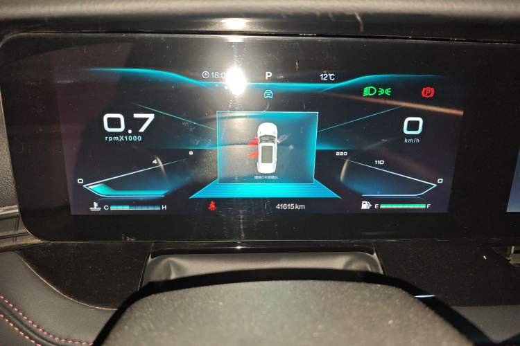 Used Bestune T99 2020 20TD Automatic Premium Edition Instrument Cluster