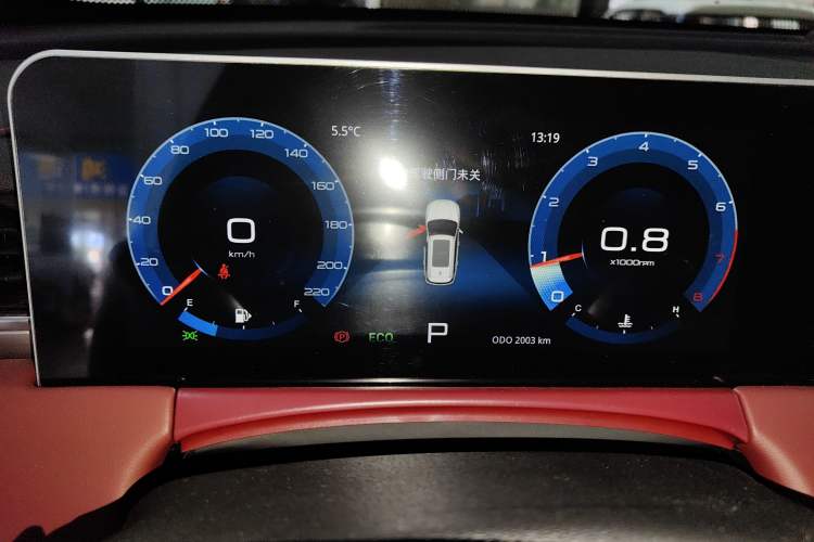 Used JETOUR X70 PLUS 2024 Champion Edition 1.5T DCT Champion PRO 5-Seater Instrument Cluster
