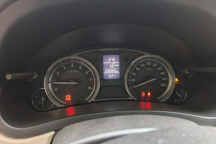 Used Suzuki Alivio 2015 1.6L Manual Enjoyment Model Instrument Cluster