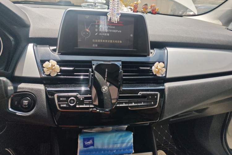 Used BMW 2 Series Active Tourer 2015 218i Leading Model Audio And AC Panel