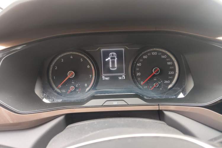 Used Volkswagen Tharu 2020 280TSI Two-Wheel Drive Luxury Plus Version China VI Standard Instrument Cluster