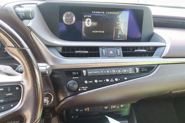 Used Lexus ES 2020 200 Luxury Edition Audio And AC Panel