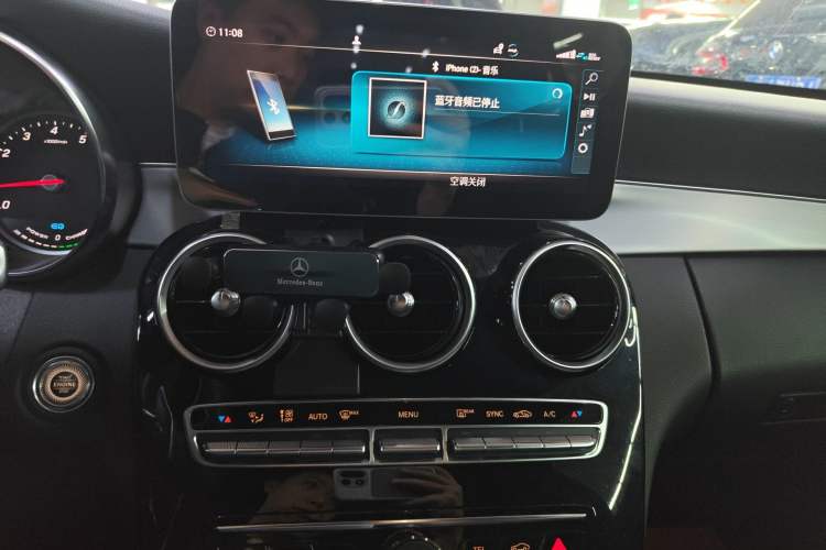 Used Mercedes-Benz C-Class 2019 C 260 Sport Edition Audio And AC Panel