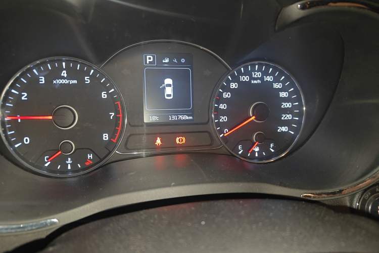 Used Kia K3 2016 1.6L Automatic Premium Odometer Close Up