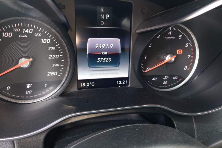 Used Mercedes-Benz GLC Coupe 2019 GLC 200 4MATIC Coupe SUV Odometer Close Up