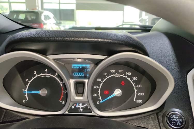 Used Ford EcoSport 2013 1.5L Manual Luxury Model Odometer Close Up