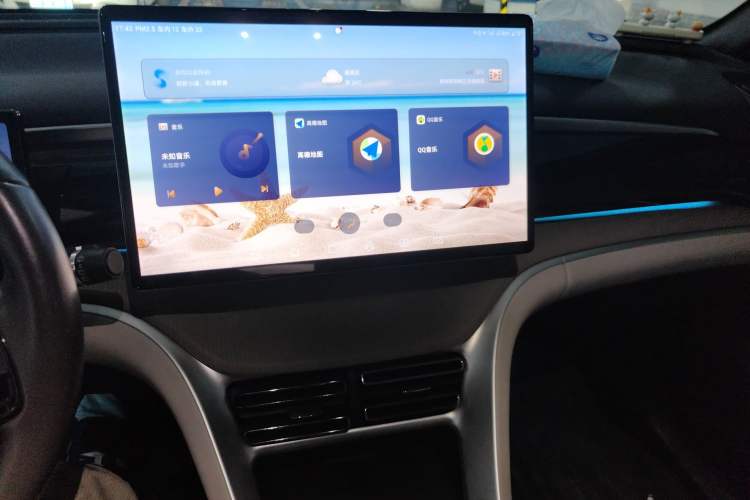 Used BYD Song Pro New Energy 2024 HONOR Edition DM-i 110KM Excellence Model Audio And AC Panel