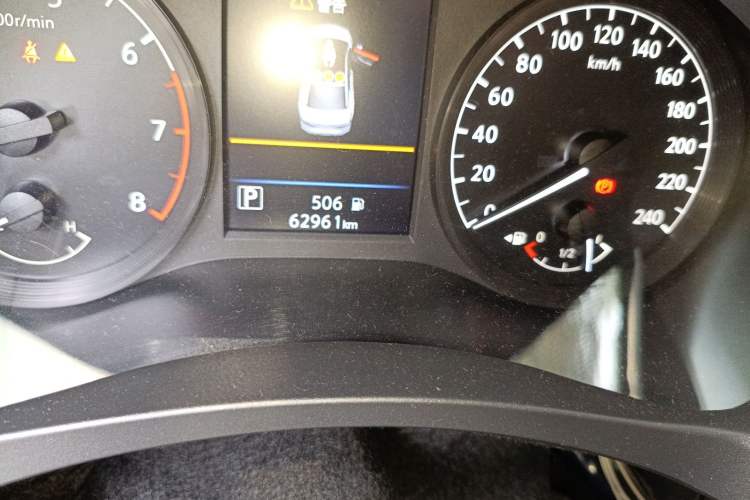 Used Nissan Teana 2021 2.0L XL Comfort Edition Odometer Close Up