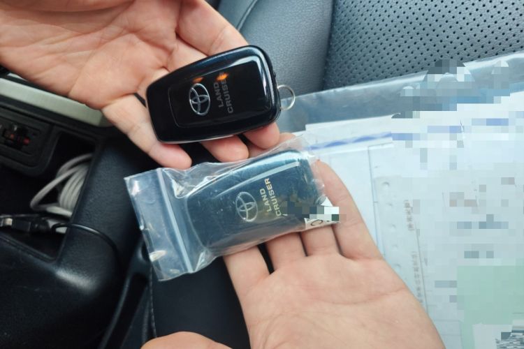 Used Toyota Prado 2018 3.5L Automatic VX NAVI with Rear-Mounted Spare Tire