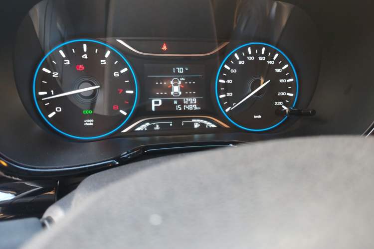 Used GAC Trumpchi GS4 2018 235T Automatic Two-Wheel Drive Luxury Smart Connectivity Version Odometer Close Up