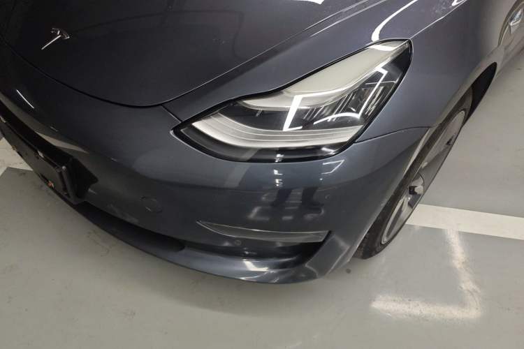 Used Tesla Model 3 2019 Long-Range Rear-Wheel-Drive Version Left Front Headlight