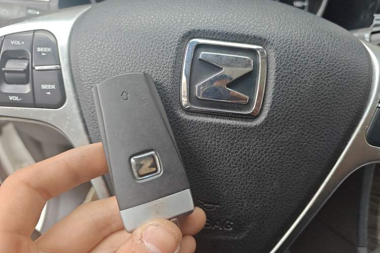 Used Zotye T600 2016 1.5T Manual Luxury Edition Vehicle Key