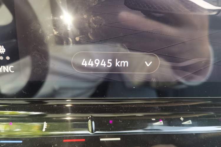 Used Volkswagen ID.4 X 2022 Pure Smart Edition Odometer Close Up