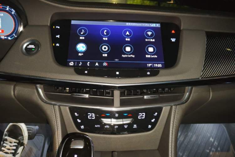 Used Cadillac CT6 2020 28T Leading Sport Model Audio And AC Panel