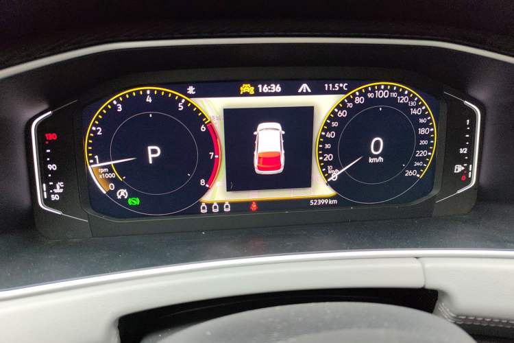 Used Volkswagen Tayron 2023 280TSI Two-Wheel-Drive Luxury Plus Advanced Version Instrument Cluster