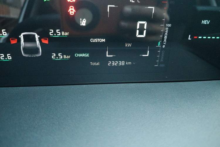 Used CHANGAN NEVO A05 2025 Truly Delicious Edition 70 – Beyond Excellence Odometer Close Up