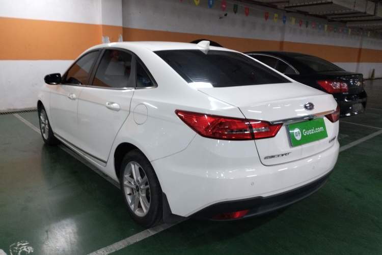 Used Ford Escort 2019 Revised Version 1.5L Automatic Enjoyment Type China VI Standard Rear Left 45 Deg