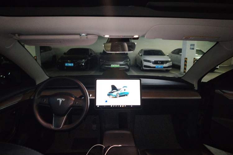 Used Tesla Model 3 2022 Rear-Wheel-Drive Version Headliner