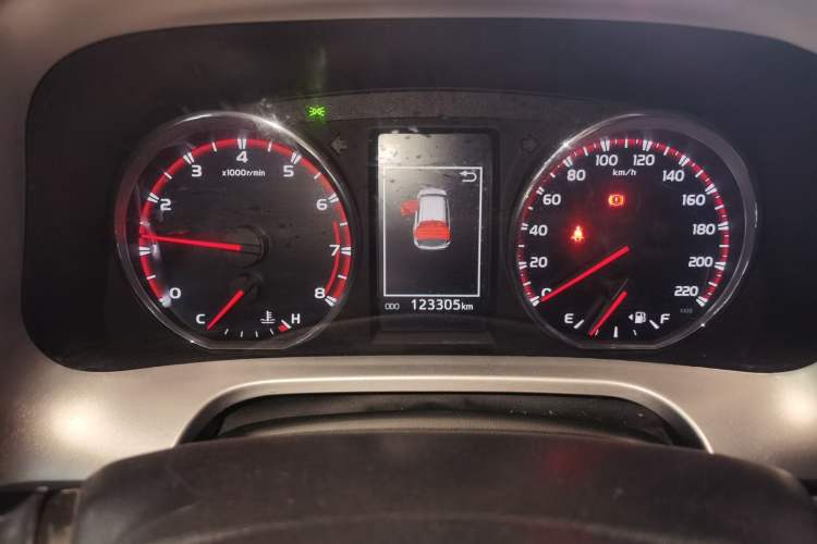 Used Toyota RAV4 2016 2.0L CVT Two-Wheel Drive Smart Edition China V Standard Instrument Cluster