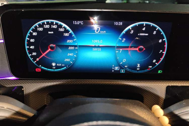 Used Mercedes-Benz CLA 2022 CLA 200 Shooting Brake Odometer Close Up