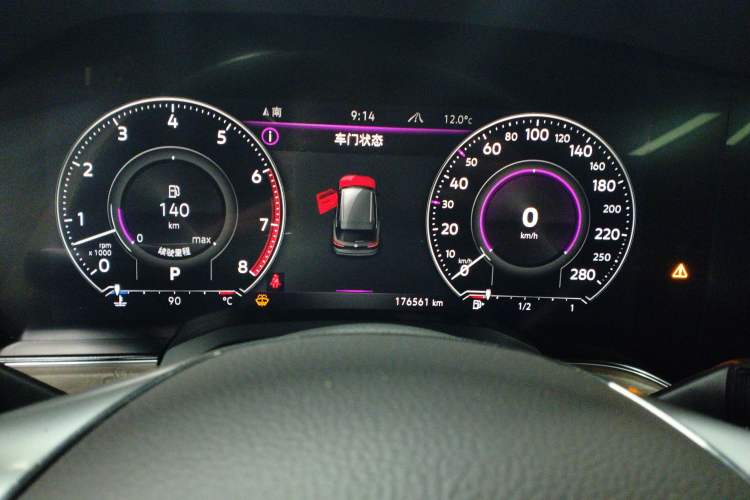 Used Volkswagen Touareg 2019 3.0 TSI RuiFeng Edition China VI Standard Instrument Cluster